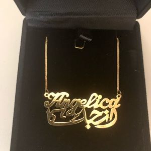 18K Gold Custom “Angelica” Necklace.